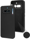 For Nothing Phone 4A 5G Back Cover Case (Matte Finish Silicone with Inside Fiber cloth)