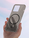 For Apple iPhone 13 Pro Back Case Cover Crystal Anti Yellow (Unbreakable PC | MagSafe Wireless Charging Support |Camera Protection Bump)