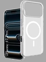 For Apple iPhone 17 Pro Back Cover Case (Frosted Matte Feel | MagSafe Compatible Wireless Charging)