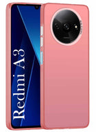 for Xiaomi Redmi A3 2024 | Xiaomi Redmi A3x Hard Back Cover Case (Velvet Touch | Professional Glossy Finish | Camera Protection Bump)