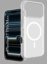 For Apple iPhone 17 Pro Max Back Cover Case (Frosted Matte Feel | MagSafe Compatible Wireless Charging)