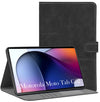 For Flip Cover Folio Case  Motorola Moto Tab G62 10 Inch (PU Leather | Multi-Angle Smart Stand | Card Storage Slots | Silicone Back Pouch)