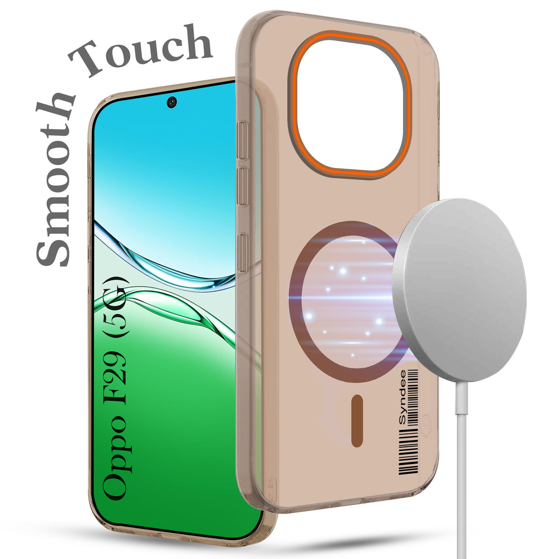 For Oppo F29 Back Cover Case (Soft Touch | Camera Bump Protection | MagSafe Compatible | Matte Finish)