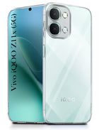 For Vivo iQOO Z11x 5G Back Cover Case Silicone (Clear Shockproof Case with Camera Protection | Soft and Flexible | Transparent)