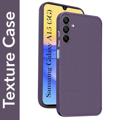 For Samsung Galaxy A15 5G  Back Cover Case (Liquid Silicone | Side Grip | Camera Protection)