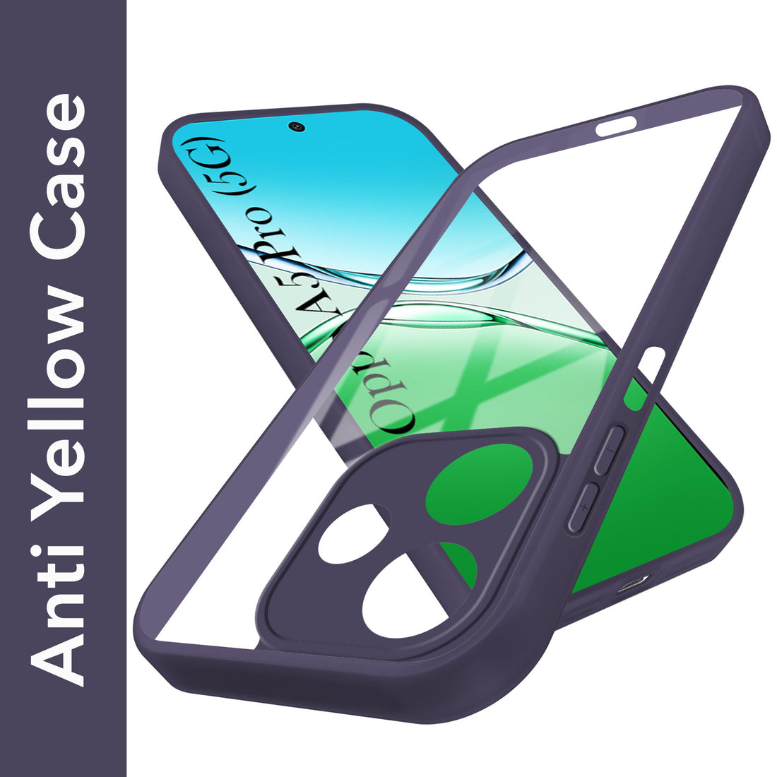 For Oppo A5 Pro Back Cover Case (Lifetime Anti Yellow | Anti Scratch | Crystal Clear Shockproof)
