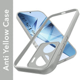 For Vivo V29e 5G Back Cover Case Ultra-Hybrid (Lifetime Anti Yellow | Anti Scratch | Crystal Clear Shockproof)