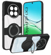 For Oppo F29 Back Cover Case with stand (Built-in Ring Holder Kickstand | Lifetime Anti Yellow | Camera Protection)