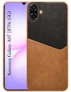 For Samsung Galaxy A07 5G | F70e 5G Back Cover Case (Dual PU Leather Stitch | Professional Minimalist | Soft and Flexible)
