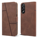 For Oneplus Nord 5 Flip Cover Case ( Stitched Leather with Magnetic Closure)