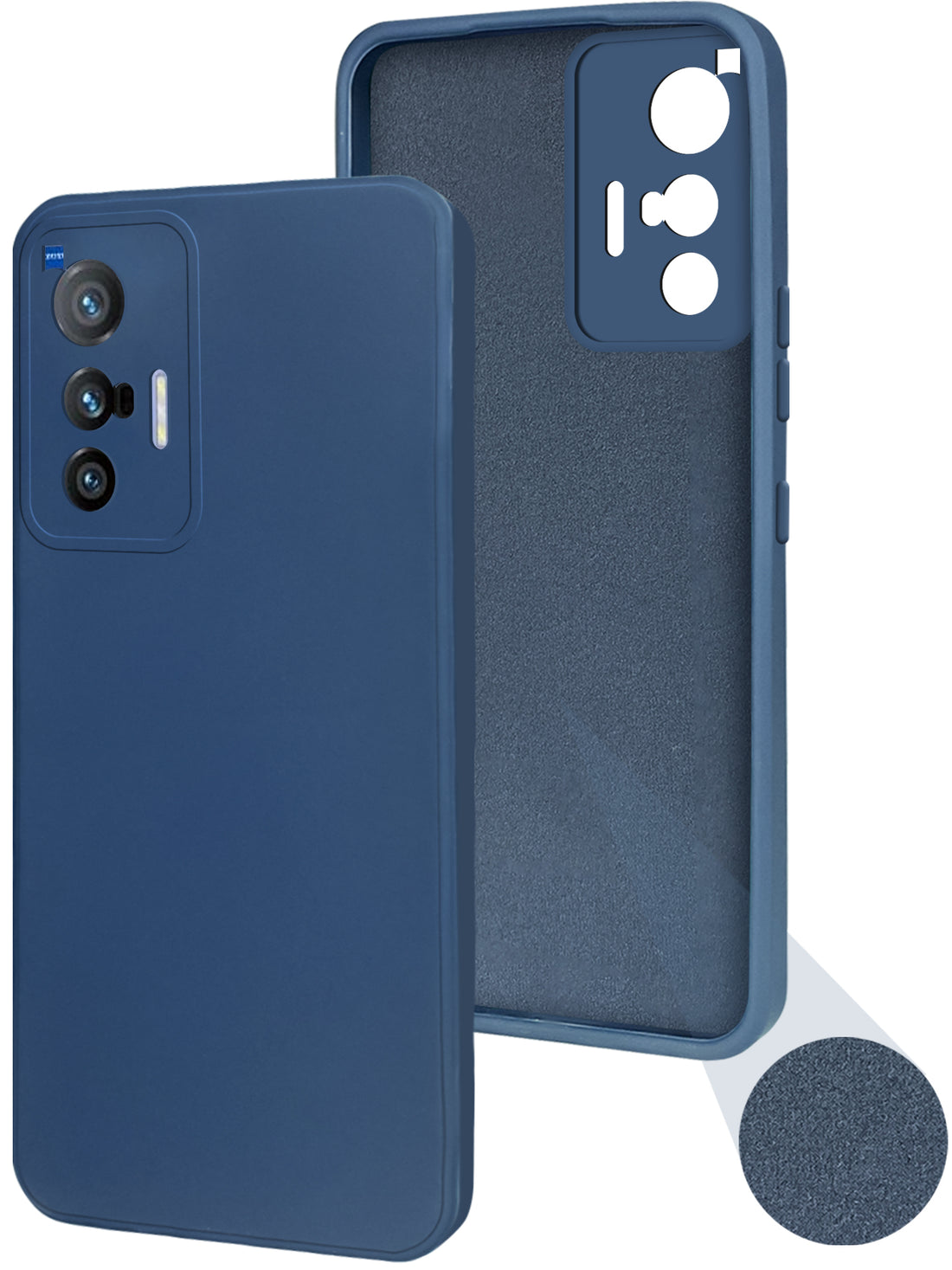 For Vivo X70 Back Cover ( Silicone Clear Shockproof Case with Camera Protection | Soft and Flexible | Transparent)