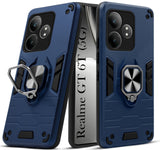 For Realme GT 6T 5G Back Cover Case (Shockproof Polycarbonate Dual Layer Hybrid Armor)
