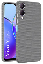 For Vivo Y17s  Back Cover Case (Liquid Silicone | Side Grip | Camera Protection)