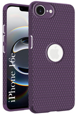 For Apple iPhone 16e  Back Cover Case (Liquid Silicone | Side Grip | Camera Protection)
