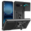 For Vivo iQOO 15R 5G Back Cover Case Hybrid Armor (Sliding Shutter Camera Protection | Polycarbonate |Ring Holder Kickstand)