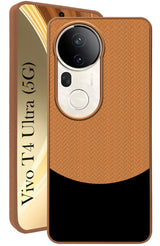 For Vivo T4 Ultra Silicone Finish Back Cover Case (Premium Minimalist Professional Feel | Camera Protection Bump)