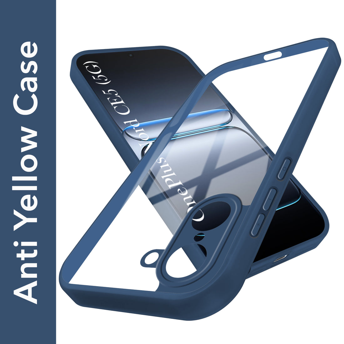 For Oneplus Nord CE 5 Back Cover Case (Lifetime Anti Yellow | Anti Scratch | Crystal Clear Shockproof)