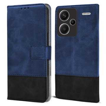 For Redmi Note 13 Pro Plus Flip Cover Case ( Professional Dual Leather Wallet with Magnetic Closure)