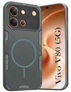 For Vivo V80 5G Back Cover Case (Slim Hybrid Armor | Shockproof Camera Protection | Rugged Dual Layer)