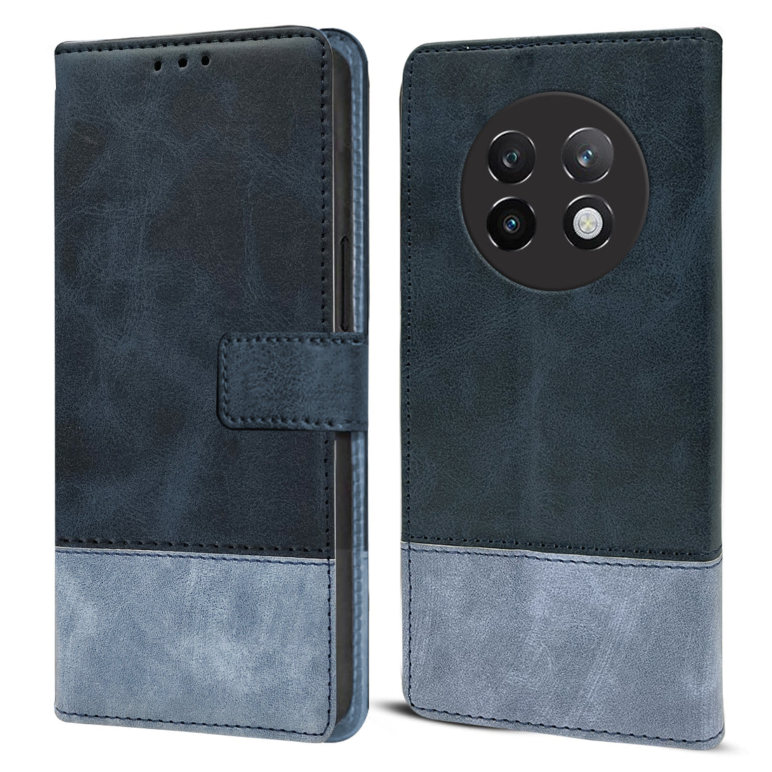 For Realme 13 Plus  Flip Cover Case  ( Professional Dual Leather Wallet with Magnetic Closure)