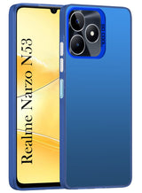For Realme Narzo N53 Back Cover Case (Velvet Touch | Professional Glossy Finish | Camera Protection Bump)