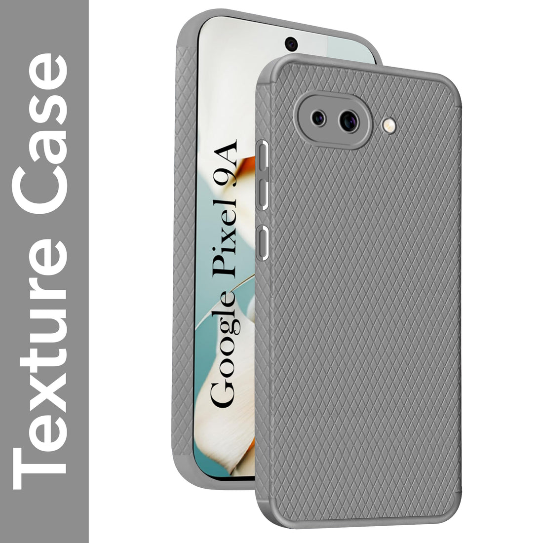 For Google Pixel 9A Back Cover Case (Liquid Silicone | Side Grip | Camera Protection)
