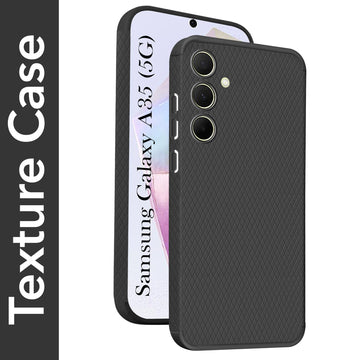 For Samsung Galaxy A35 5G Back Cover Case (Liquid Silicone | Side Grip | Camera Protection)