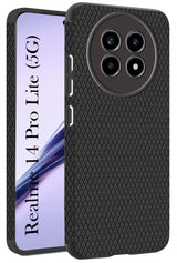 For Realme 14 Pro Lite Back Cover Case (Liquid Silicone | Side Grip | Camera Protection)
