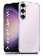 For Samsung Galaxy S23 5G Back Cover ( Silicone Clear Shockproof Case with Camera Protection | Soft and Flexible | Transparent)
