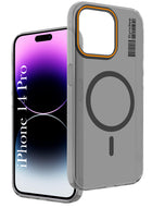 For Apple iPhone 14 Pro Back Cover Case (Soft Touch | Camera Bump Protection | MagSafe Compatible | Matte Finish)