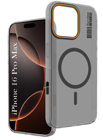 For Apple iPhone 16 Pro Max Back Cover Case  (Soft Touch | Camera Bump Protection | MagSafe Compatible | Matte Finish)
