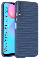 For Vivo Y12s | Y11s | Y12G Back Cover Case (Liquid Silicone | Side Grip | Camera Protection)