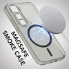 For Vivo Y400 Back Cover Case Lifetime Anti-Yellow MagSafe Compatible Clear (Sleek Hard Crystal | Shockproof and Camera Protection)