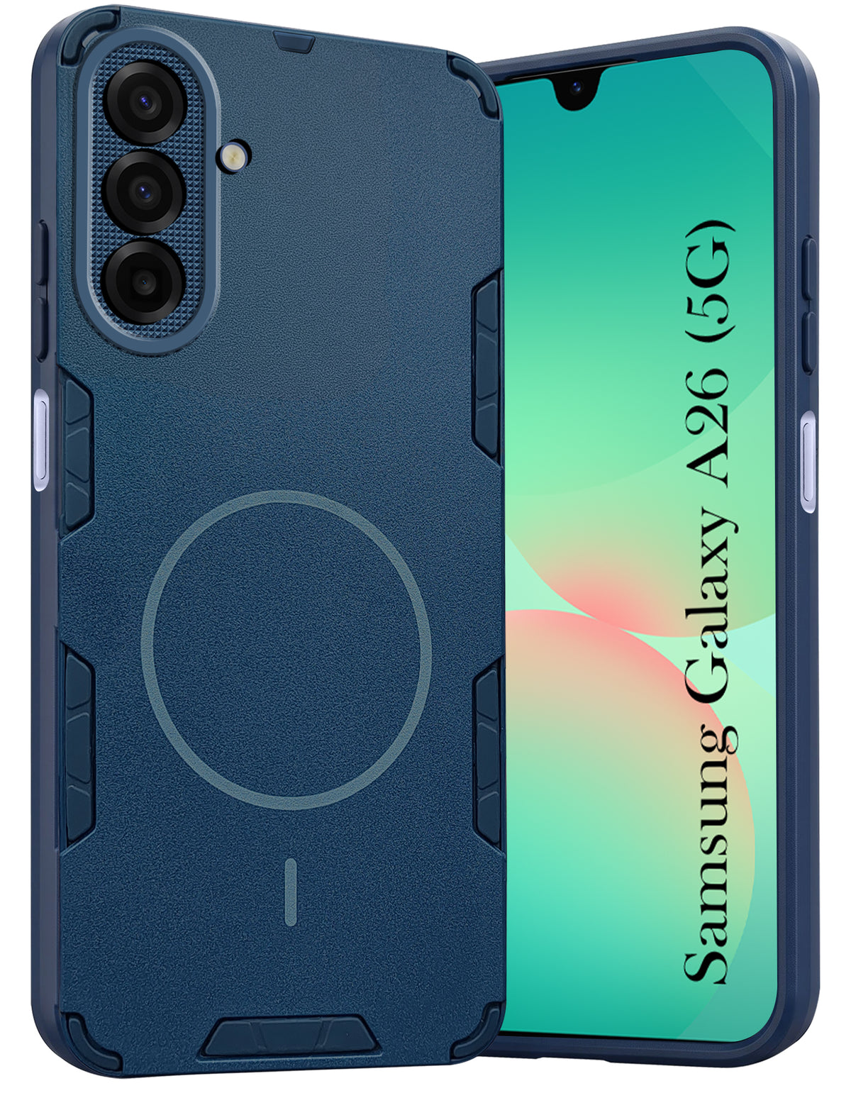 For Samsung Galaxy A26 5G Back Cover Case (Slim Hybrid Armor | Shockproof Camera Protection | Rugged Dual Layer)