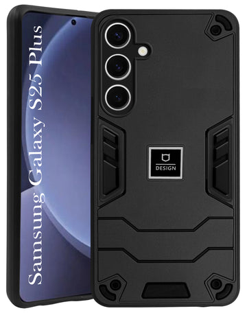 For Samsung Galaxy S25 Plus Back Cover Case (Lightweight Hybrid Shockproof Polycarbonate)
