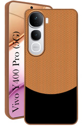 For Vivo Y400 Pro Silicone Finish Back Cover Case (Premium Minimalist Professional Feel | Camera Protection Bump)