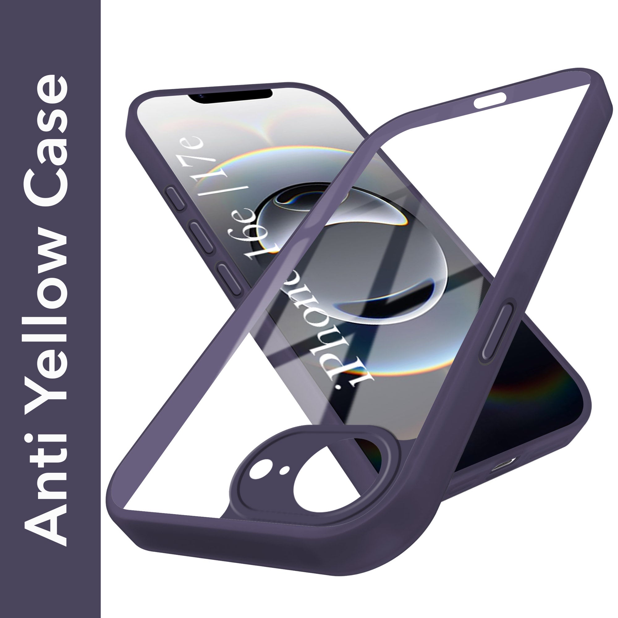 For Apple iPhone 16e | Apple iPhone 17e Back Cover Case (Lifetime Anti Yellow | Anti Scratch | Crystal Clear Shockproof) (Lifetime Anti Yellow | Anti Scratch | Crystal Clear Shockproof)