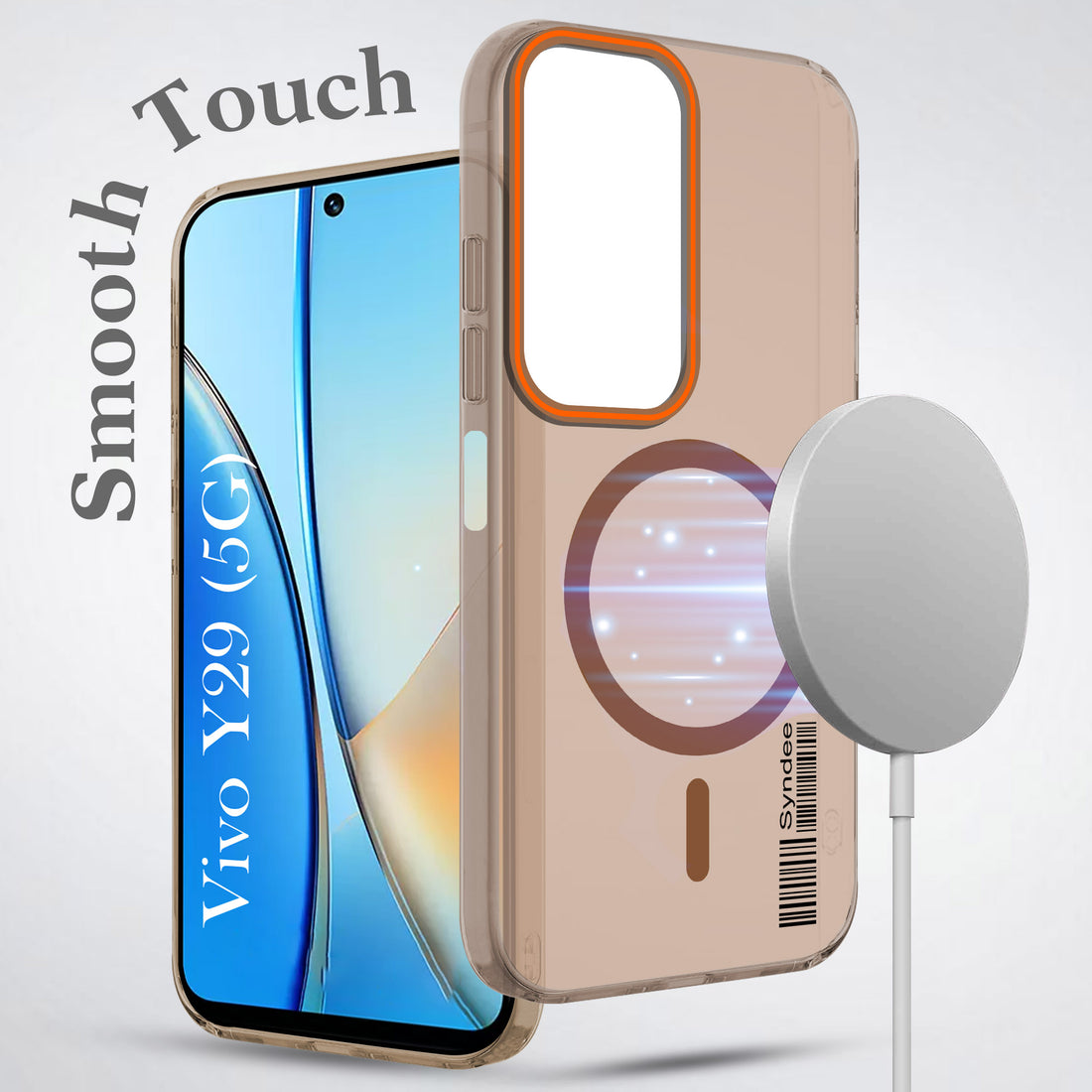 For Vivo Y29 Back Cover Case (Soft Touch | Camera Bump Protection | MagSafe Compatible | Matte Finish)