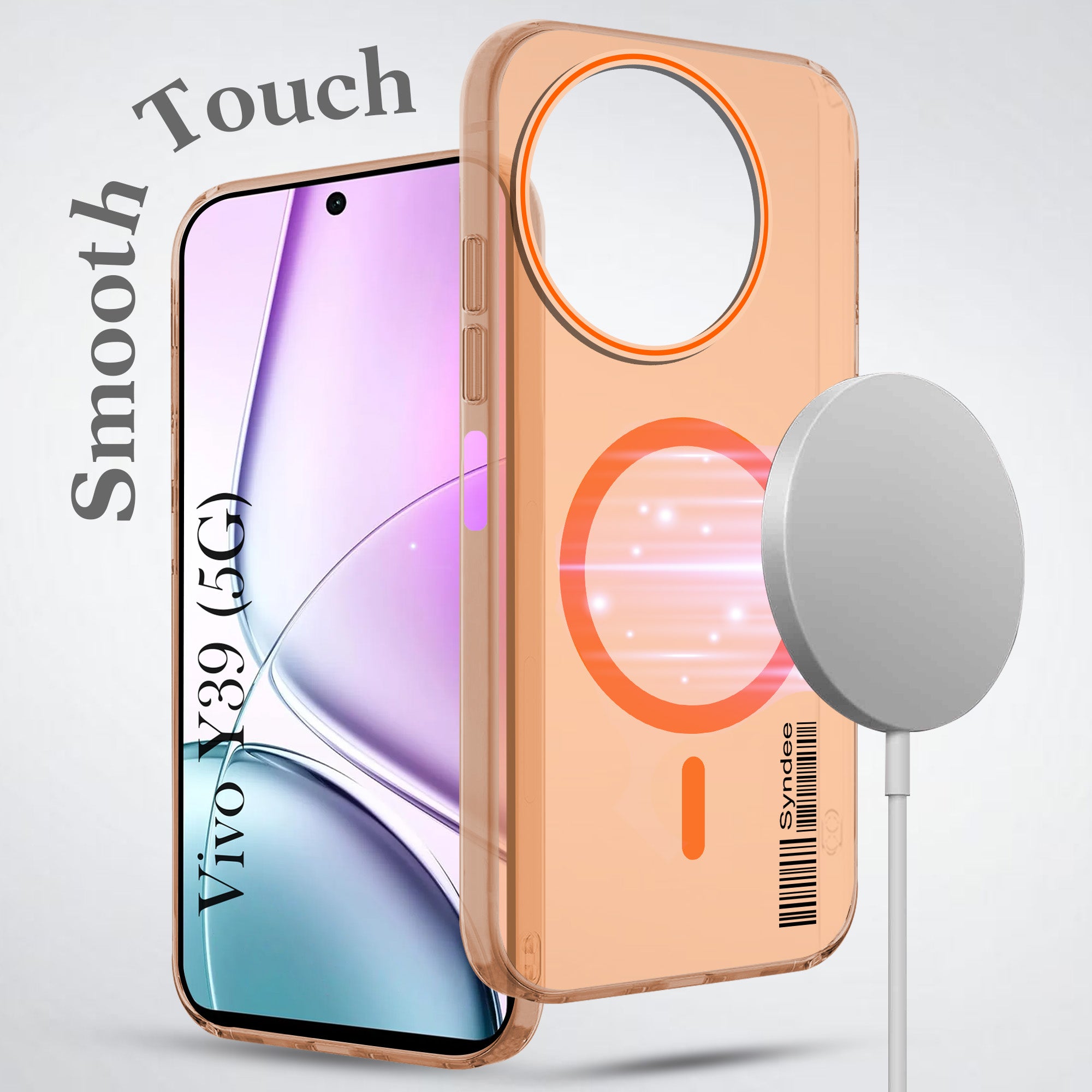 For Vivo Y39 Back Cover Case (Soft Touch | Camera Bump Protection | MagSafe Compatible | Matte Finish)