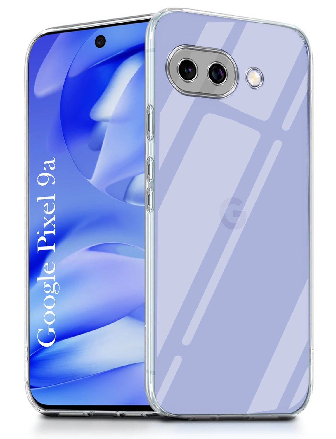 For Google Pixel 9A Back Cover ( Silicone Clear Shockproof Case with Camera Protection | Soft and Flexible | Transparent)