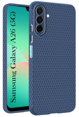 For Samsung Galaxy A26 5G Back Cover Case (Liquid Silicone | Side Grip | Camera Protection)