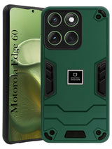 For Motorola Moto Edge 60 Back Cover Case (Hybrid Armor | Slim Dual Layer | Shockproof Lightweight)