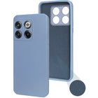 For OnePlus 10T Back Cover Case (Matte Finish Silicone with Inside Fiber Cloth)