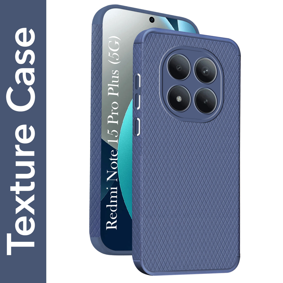 For Xiaomi Redmi Note 15 Pro Plus 5G Back Cover Case Liquid Silicone (Camera Protection | Side Grip Texture | Soft and Flexible)