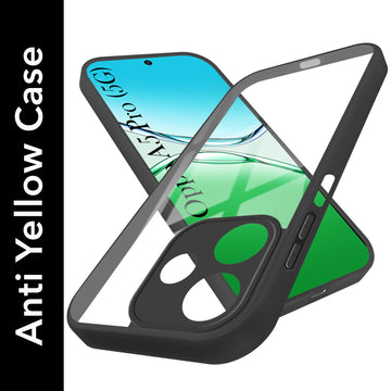 For Oppo A5 Pro Back Cover Case (Lifetime Anti Yellow | Anti Scratch | Crystal Clear Shockproof)