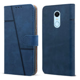 For Xiaomi Redmi Note 5 Flip Cover Case ( Stitched Leather with Magnetic Closure)