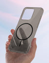 For Apple iPhone 15 Pro Back Case Cover Crystal Anti Yellow (Unbreakable PC | MagSafe Wireless Charging Support |Camera Protection Bump)