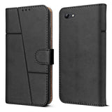 For Vivo Y81i Flip Cover Case ( Stitched Leather with Magnetic Closure)