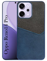 For Oppo Reno14 Pro 5G | Oppo Reno 14 Pro 5G Back Cover Case (Dual PU Leather Stitch | Professional Minimalist | Soft and Flexible)