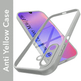 For Samsung Galaxy M36 | Samsung Galaxy F36 Back Cover Case (Lifetime Anti Yellow | Anti Scratch | Crystal Clear Shockproof)